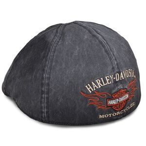 Harley-Davidson Flame Graphic Fitted Ivy Cap